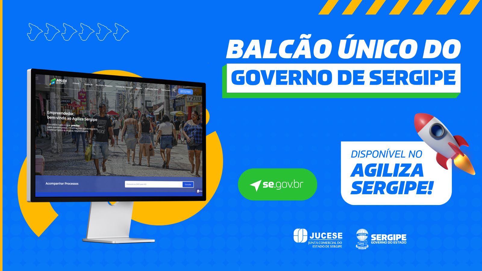 Nova funcionalidade integra serviços de órgãos licenciadores em um único ambiente digital e amplia a agilidade para abertura e regularização de empresas em Sergipe